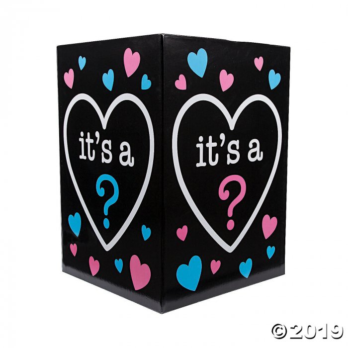 Gender Reveal Balloon Cardboard Box (1 Piece(s))