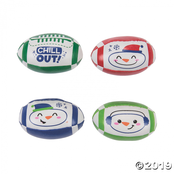 Snowman Chill Footballs (Per Dozen)