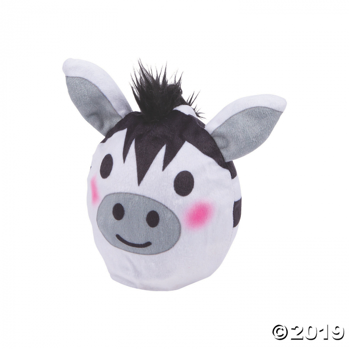 Inflatable Stuffed Zebra Balls (6 Piece(s)) Inflatable Stuffed Zebra Balls (6 Piece(s))