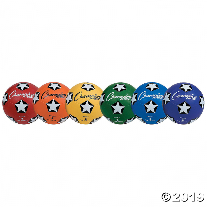 (3 Ea) Champion Soccer Ball No 4 (3 Piece(s))