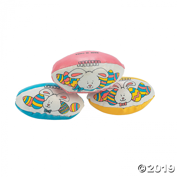 Easter Bunny Footballs (Per Dozen)