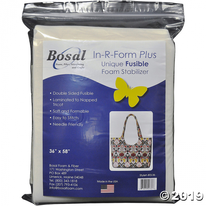 Bosal In-R-Foam Plus Single-Sided Fusible Non-Woven Interfacing