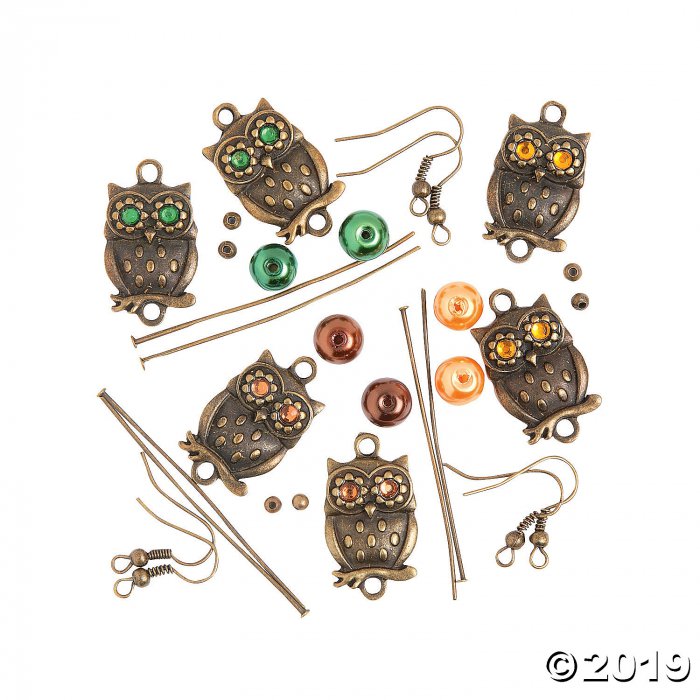 Owl Earring Kit (Makes 6)