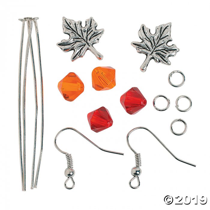 Fall Leaf Earring Kit (6 Pair)