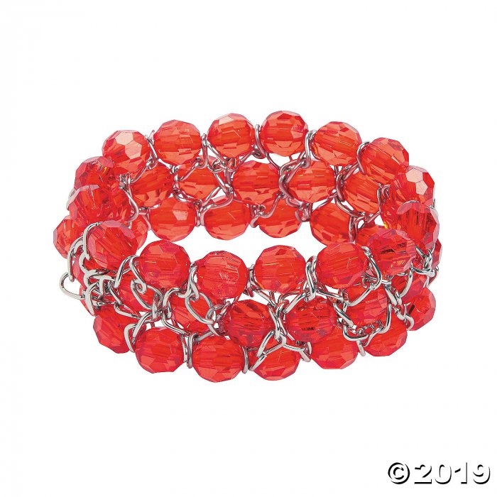 Red Chain Bracelet Craft Kit (Makes 2)