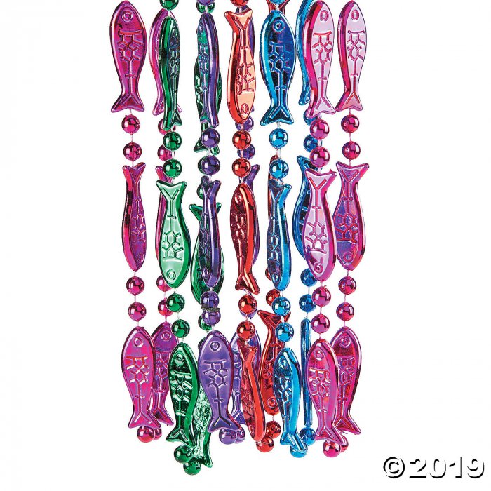 Fish Bead Necklaces (48 Piece(s))