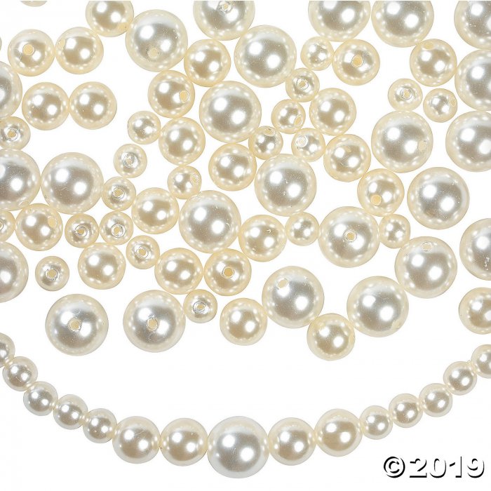 Faux Pearl Craft Beads (100 Piece(s))