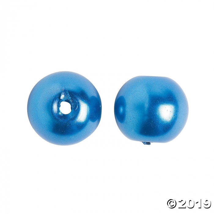 Blue Pearl Beads 6mm - 8mm (200 Piece(s))