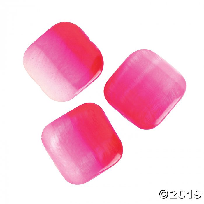Mixed Pink Shell Beads - 20mm (Per Dozen)