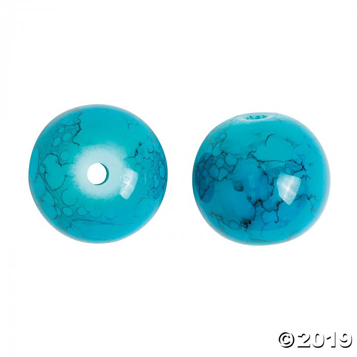 Turquoise Round Beads - 6mm - 10mm (200 Piece(s))