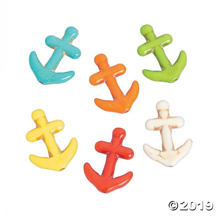 Anchor Stone Beads - 21mm (24 Piece(s))