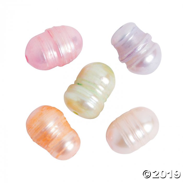 Pastel Rice-Shaped Freshwater Pearl Assortment (24 Piece(s))