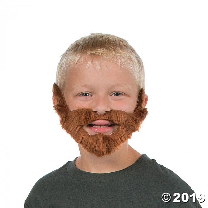 Kids' Self-Adhesive Beard Assortment (6 Piece(s))