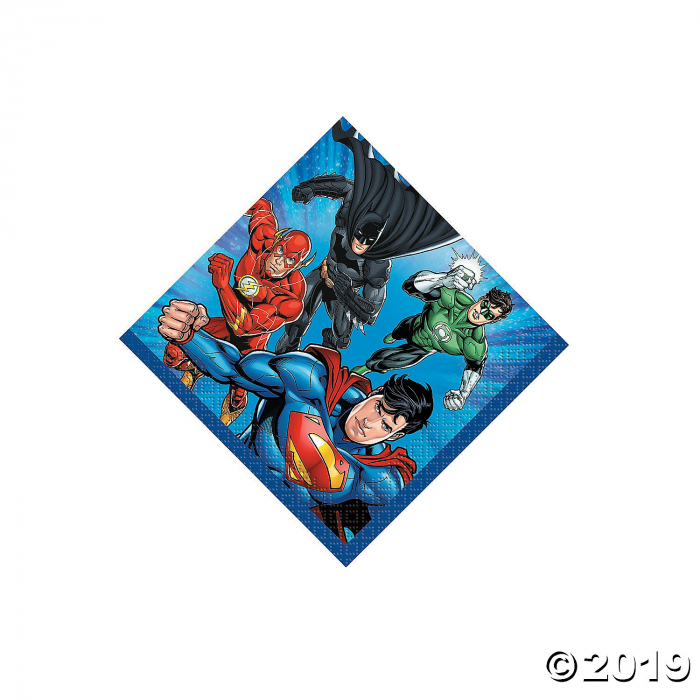 DC Comics Justice League Beverage Napkins (16 Piece(s))