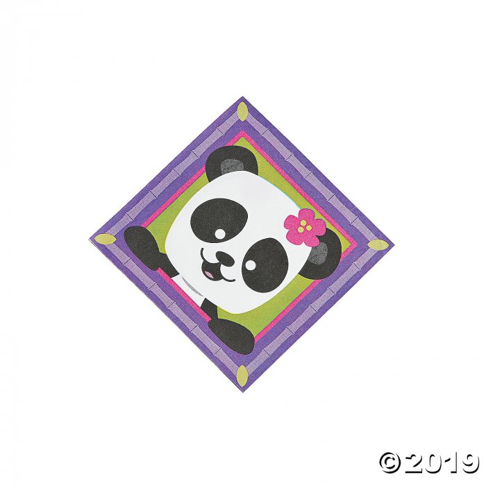 Panda Party Beverage Napkins (16 Piece(s))