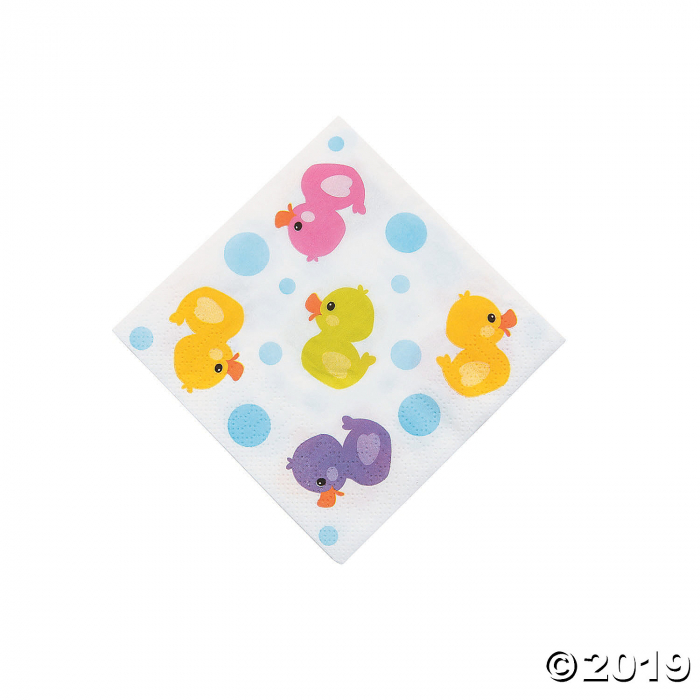 Rubber Ducky Beverage Napkins (16 Piece(s))