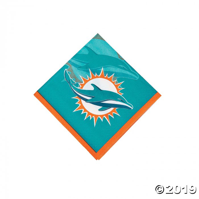 NFL® Miami Dolphins Beverage Napkins (16 Piece(s))