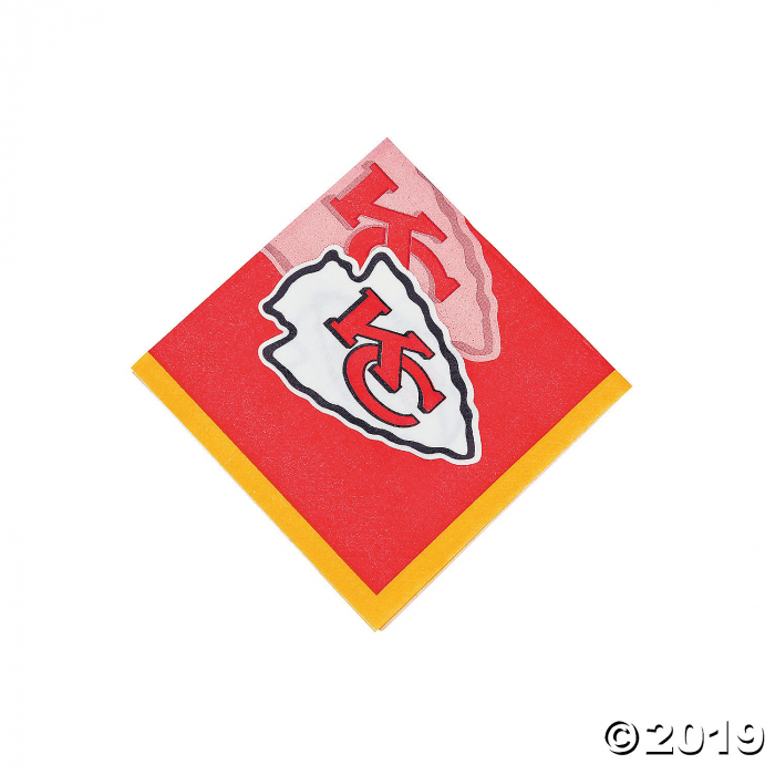 NFL® Kansas City Chiefs Beverage Napkins (16 Piece(s)) NFL® Kansas City Chiefs Beverage Napkins (16 Piece(s))