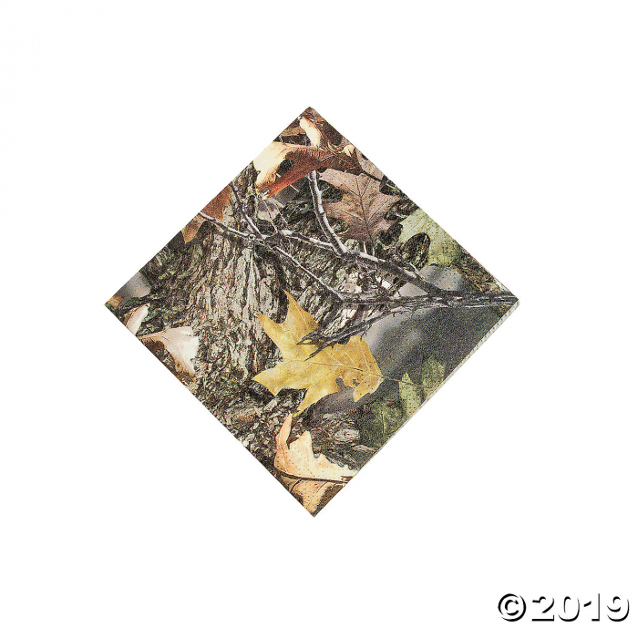 Camouflage Beverage Napkins (50 Piece(s))