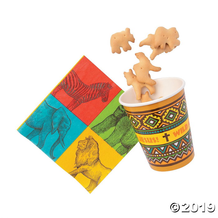 African Safari VBS Beverage Napkins (16 Piece(s))