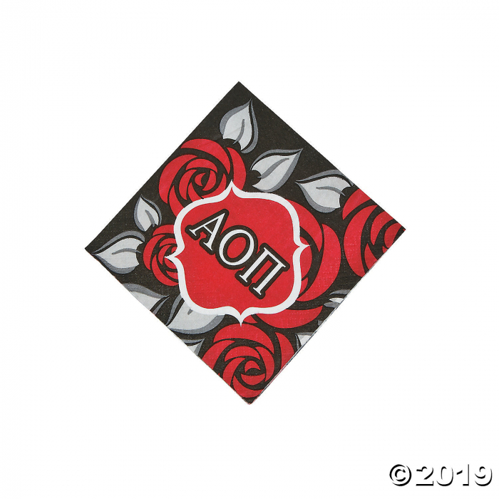 Alpha Omicron Pi Beverage Napkins (50 Piece(s))