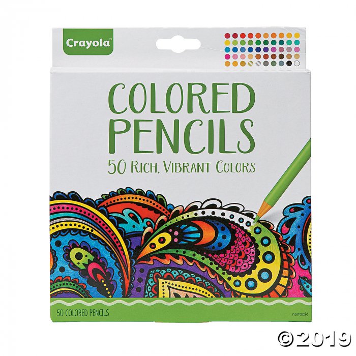 50-Color Crayola® Colored Pencils (1 Set(s))