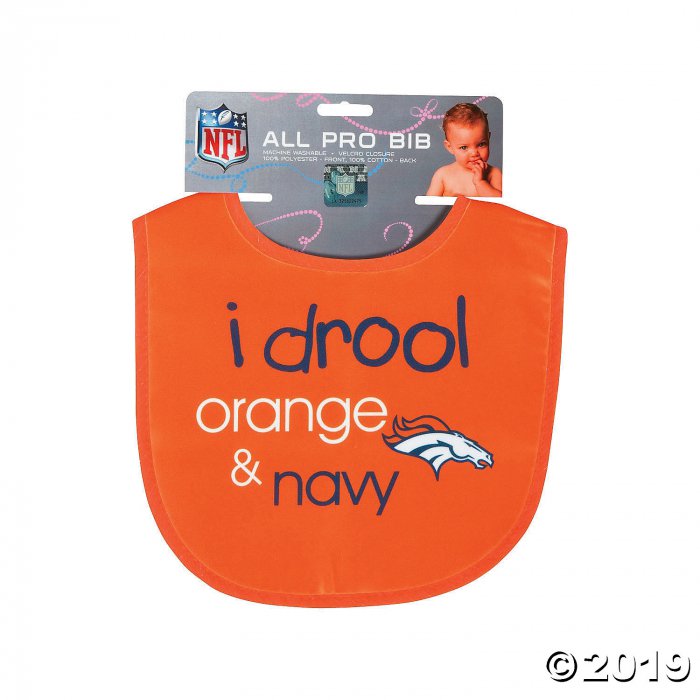 NFL® Denver Broncos Baby Bib (1 Piece(s))