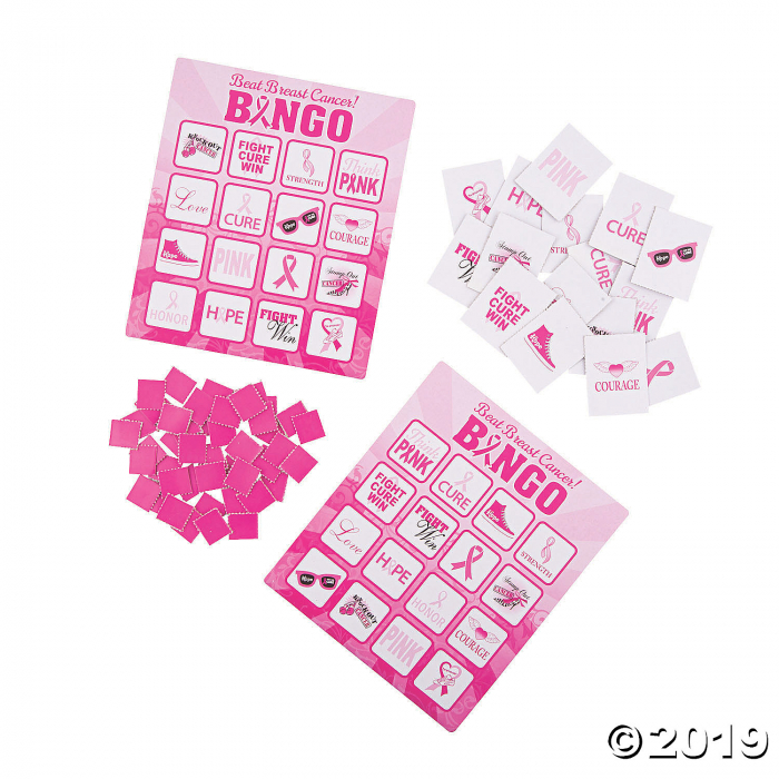 Pink Ribbon Bingo Game (1 Set(s))