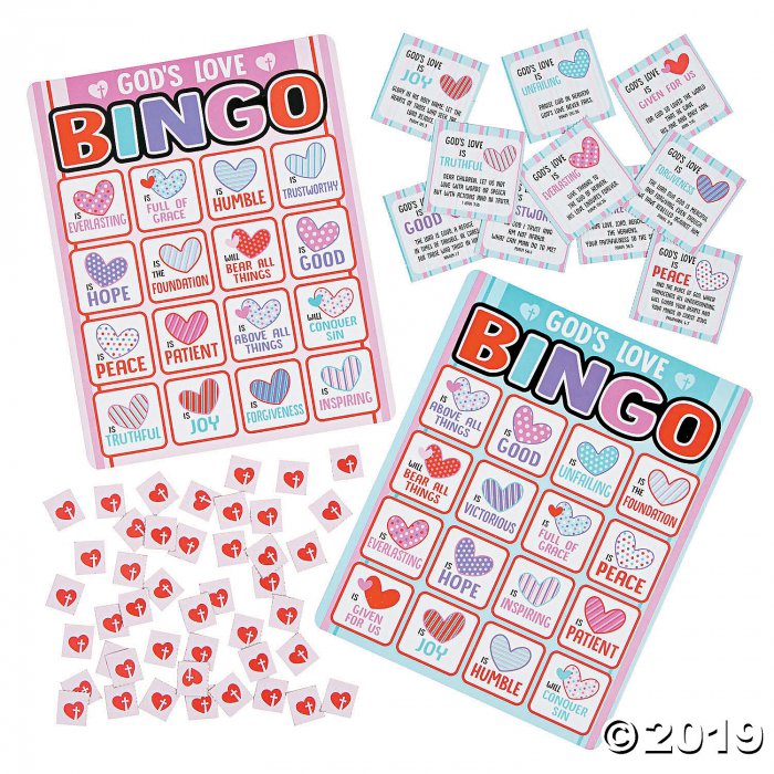 Religious Love Is Bingo Game (1 Set(s))