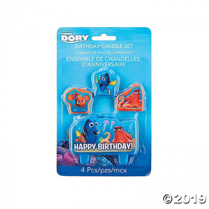 Finding Dory Birthday Candle Set (1 Set(s))