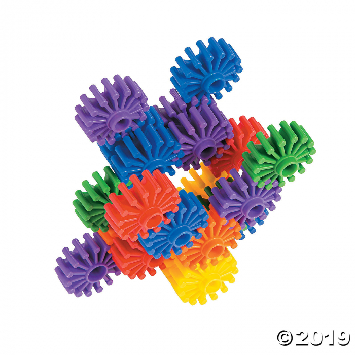 Connecting Gear Shapes Building Blocks Set (1 Set(s))