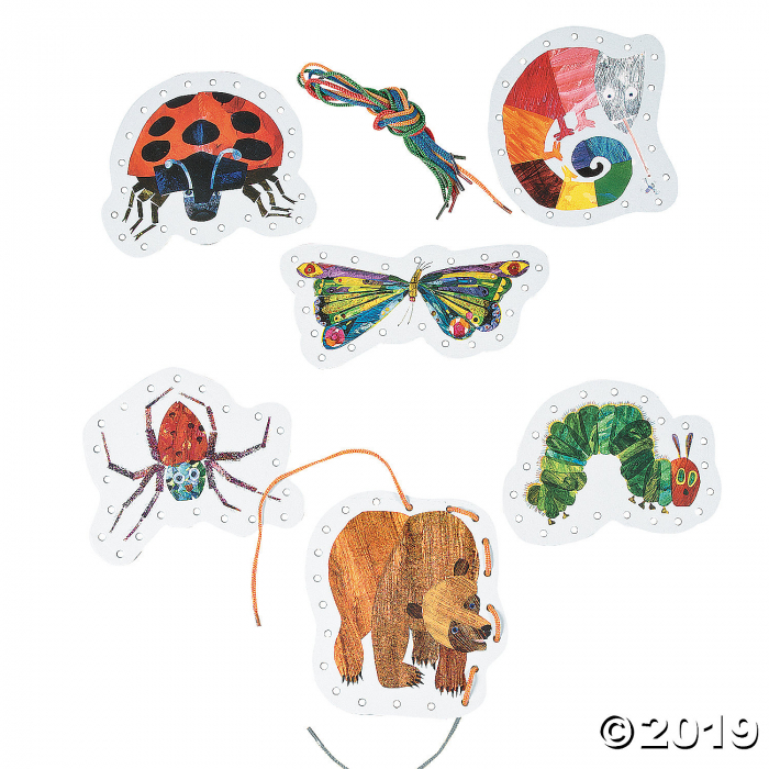 The World of Eric Carle Lacing Cards (Per Dozen)