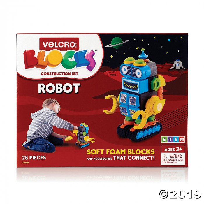 VELCRO® Brand Blocks Robot (1 Set(s)) | GlowUniverse.com