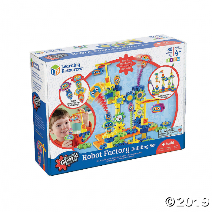 Gears! Gears! Gears!® Robot Factory Building Set (1 Set(s))