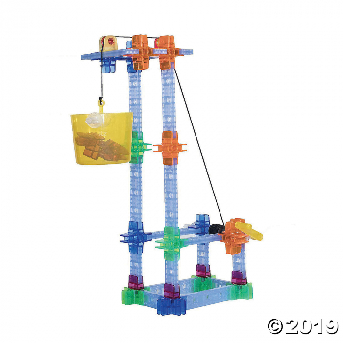Brackitz® Pulleys Construction Set - 77 Pieces (1 Set(s))