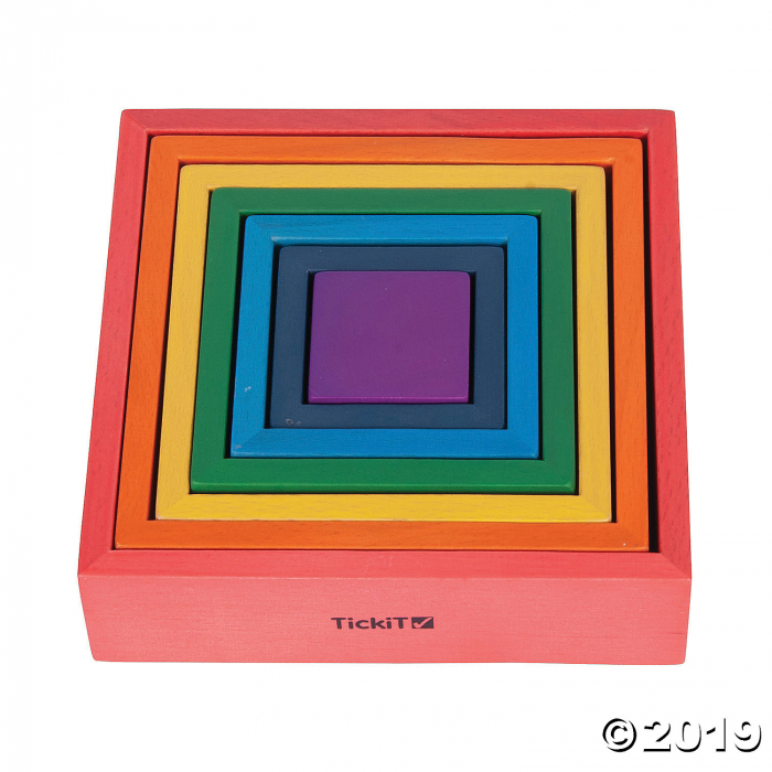 Learning Advantage Rainbow Architect Squares (1 Set(s))