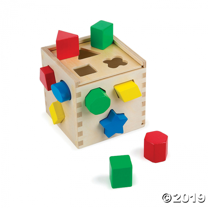 Shape Sorting Cube Classic Toy (1 Piece(s)) Shape Sorting Cube Classic Toy (1 Piece(s))