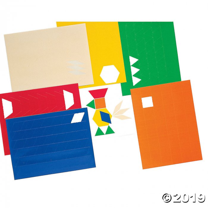 Pattern Blocks Stickers Sticker Pack (1 Piece(s))