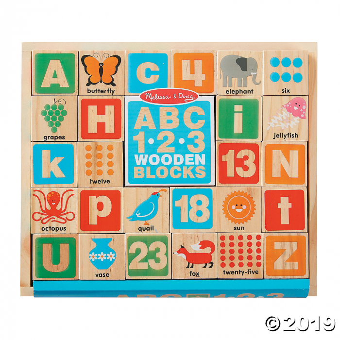 Melissa & Doug® ABC & 123 Picture Blocks (1 Set(s))