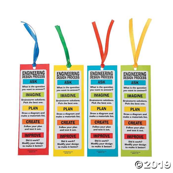 Laminated STEM Robots & Gears Bookmarks (48 Piece(s))