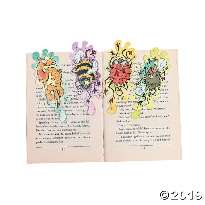Smashed Bugs Bookmarks (24 Piece(s))