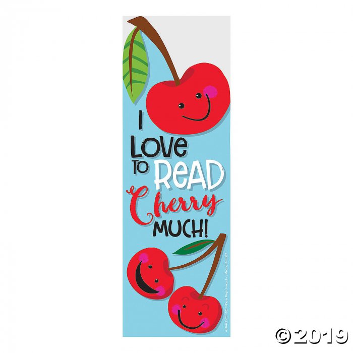 Cherry-Scented Bookmarks (24 Piece(s))