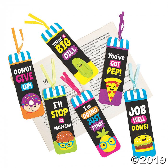 Laminated Funtastic Food Friends Bookmarks (48 Piece(s))