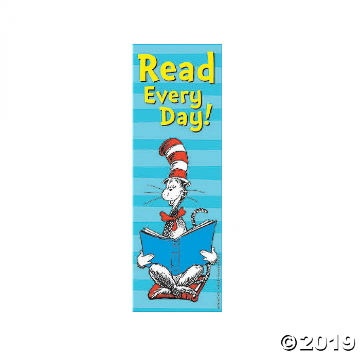 Dr. Seuss The Cat in the Hat Read Every Day! Bookmarks (36 Piece(s)) Dr. Seuss The Cat in the Hat Read Every Day! Bookmarks (36 Piece(s))