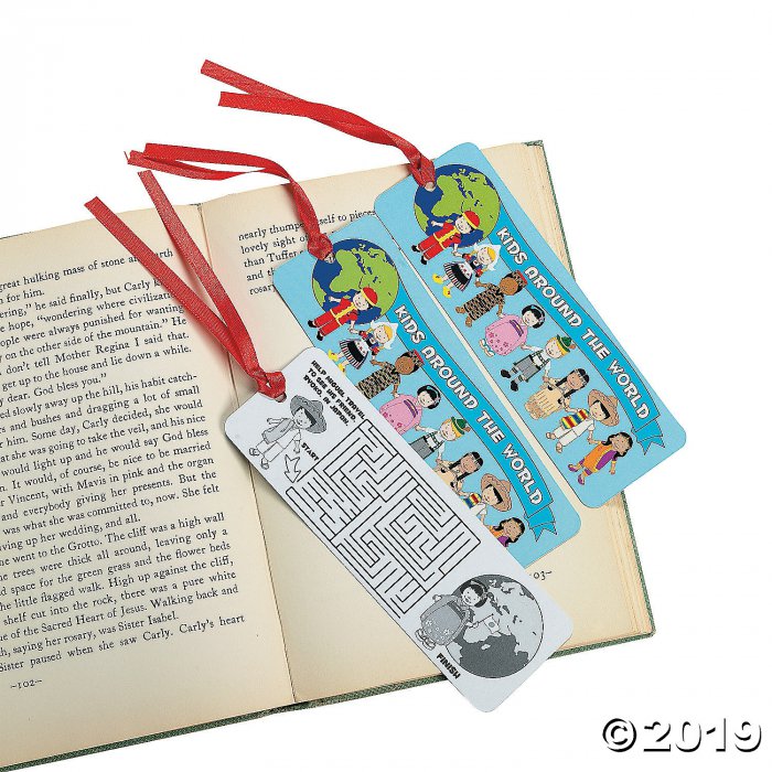 Multicultural Bookmarks with Activities (24 Piece(s))