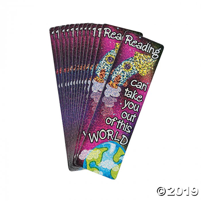 Reading Can Take You Out of This World" Bookmarks (24 Piece(s))