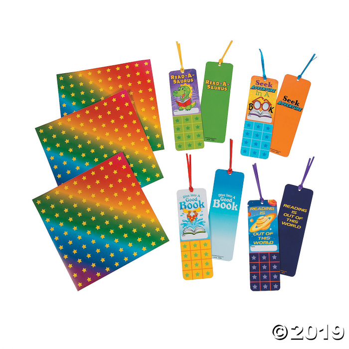 Reading Goal Laminated Bookmarks with Stickers (1 Set(s))