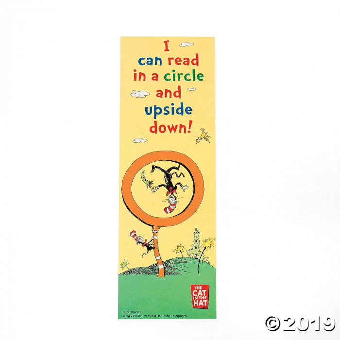 Dr. Seuss Read Upside Down! Bookmarks (36 Piece(s))