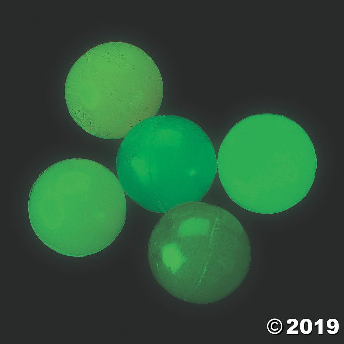 Glow-in-the-Dark Bouncy Balls - 144 Pc.