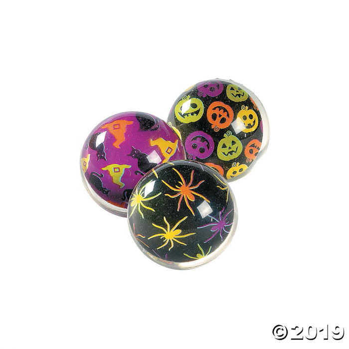 Iconic Halloween Bouncy Ball Assortment (Per Dozen)